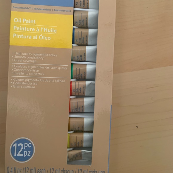 Artist's Loft Fundamentals Oil Paint Set, 12 Count - Picture 3 of 4